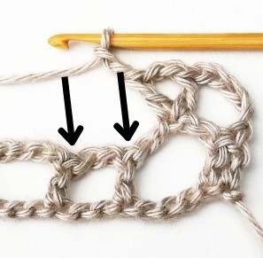 Lacy Interlocked Circles Crochet Stitch Photo Tutorial