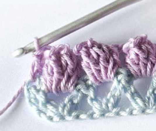 Crochet Multicolor Creative Popcorn Stitch