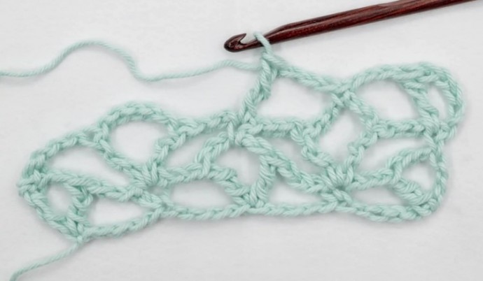 Lace Star Flower Crochet Stitch Photo Tutorial