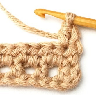 Striped Half Double Crochet Mesh Stitch Photo Tutorial