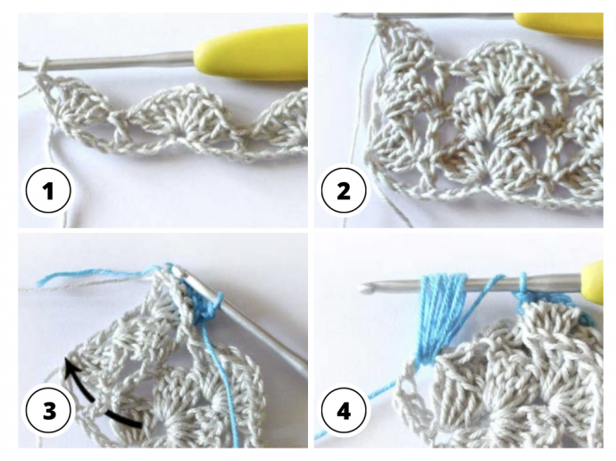 Textured Chain Crochet Stitch Tutorial