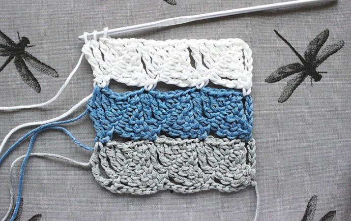 Wedged In: Wedge Crochet Stitch and Granny Square Photo Tutorial