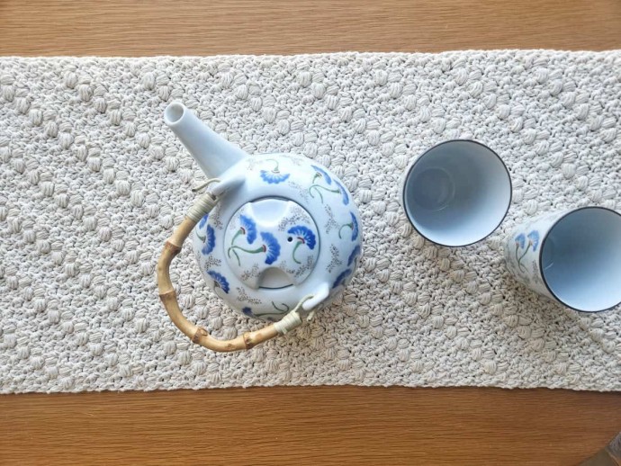 Braided Beans Table Runner Crochet Pattern