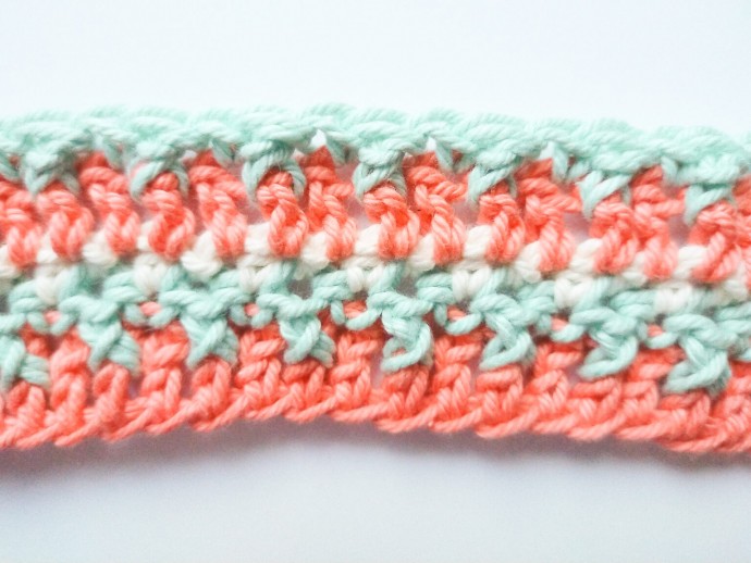 Clasp Stitch Crochet Pattern