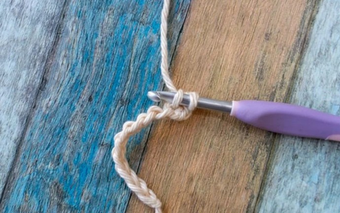 Herringbone Single Crochet Stitch Photo Tutorial