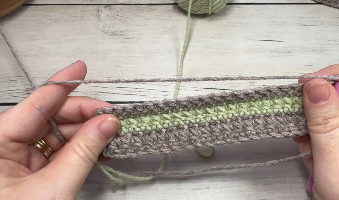 Knotted Single Crochet Stitch Photo Tutorial