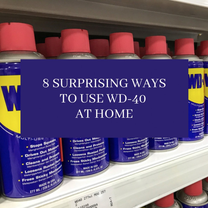 8 Surprising Ways to Use WD-40 at Home