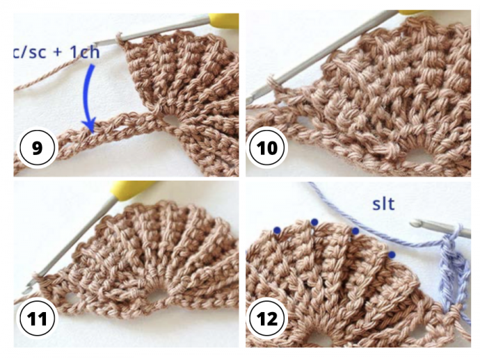 Crochet Creative Shell Stitch