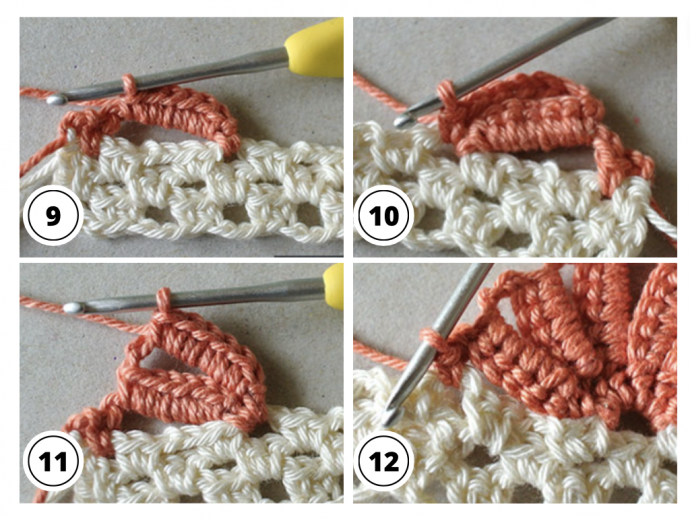 Crochet Tutorial: Framed Shell Stitch