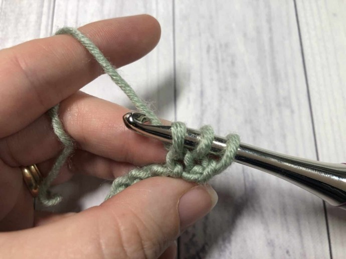 How to Crochet the Half Double Slip Stitch Photo Tutorial