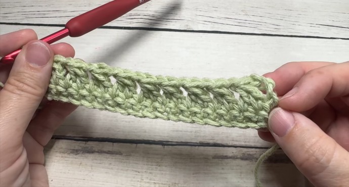 How to Crochet the Keepsake Stitch Photo Tutorial