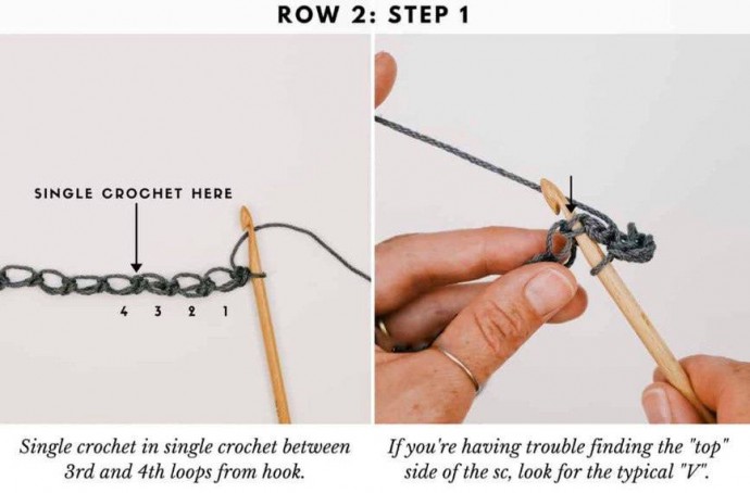 How to Crochet the Solomon's Knot Stitch Photo Tutorial
