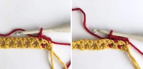 Woven Arches Crochet Stitch Photo Tutorial