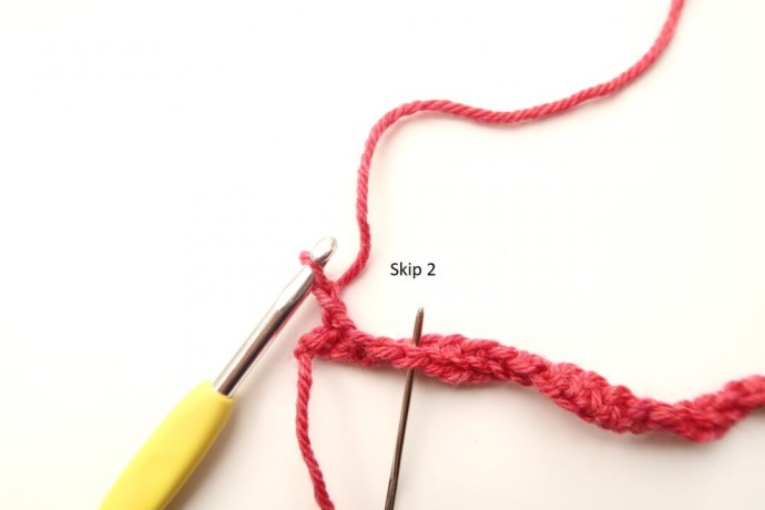 Lace Diamond Crochet Stitch