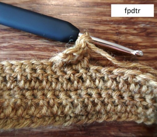 Bird Prints Crochet Stitch Photo Tutorial