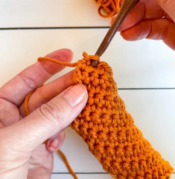 Crab Stitch Crochet Photo Tutorial