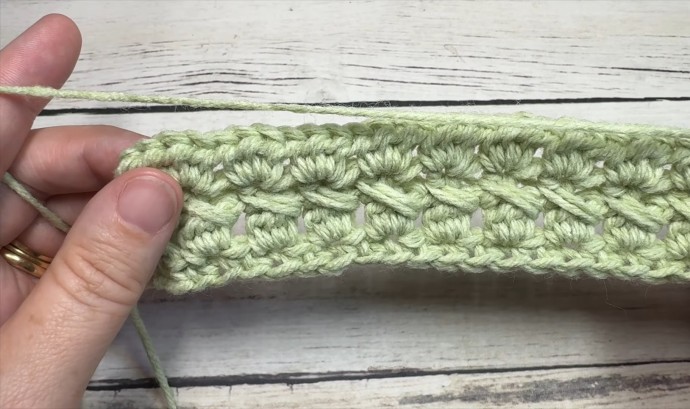 How to Crochet the Flower Bud Stitch Photo Tutorial