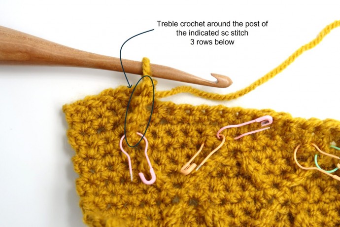 Lattice Stitch Photo Tutorial