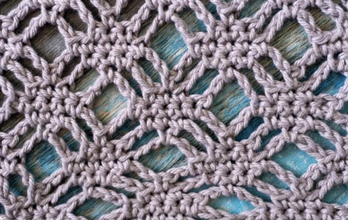 Woven Lattice Stitch Crochet Tutorial