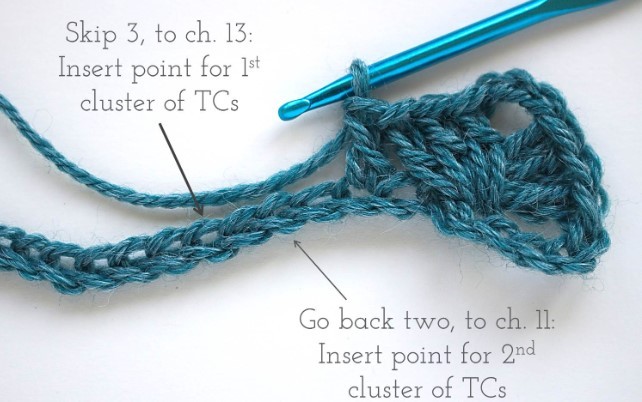 Woven Shell Crochet Stitch Photo Tutorial