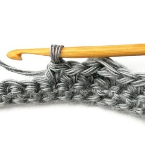 Aligned Bobble Crochet Stitch Photo Tutorial