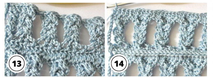 Crochet braid stitch tutorial