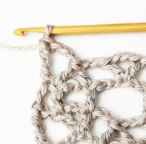 Lacy Interlocked Circles Crochet Stitch Photo Tutorial