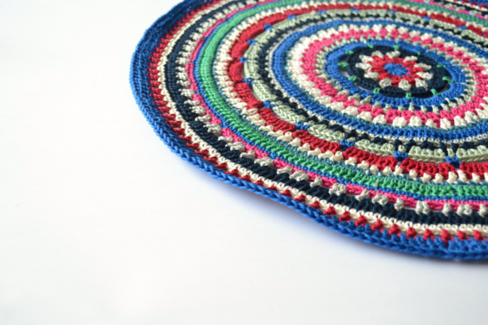 Mandala Placemat Crochet Pattern