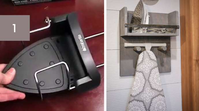 7 Practical Ironing Board Storage Ideas