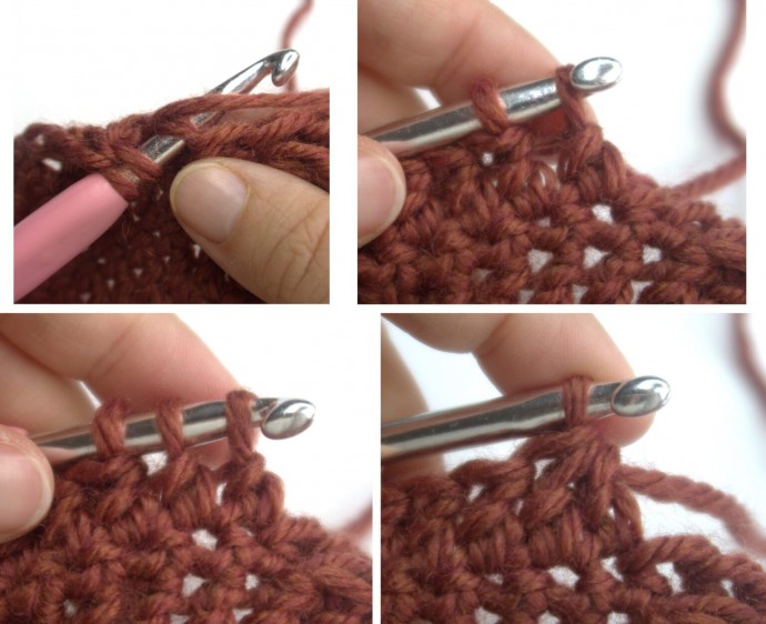 Pearls and Oysters Crochet Stitch Photo Tutorial