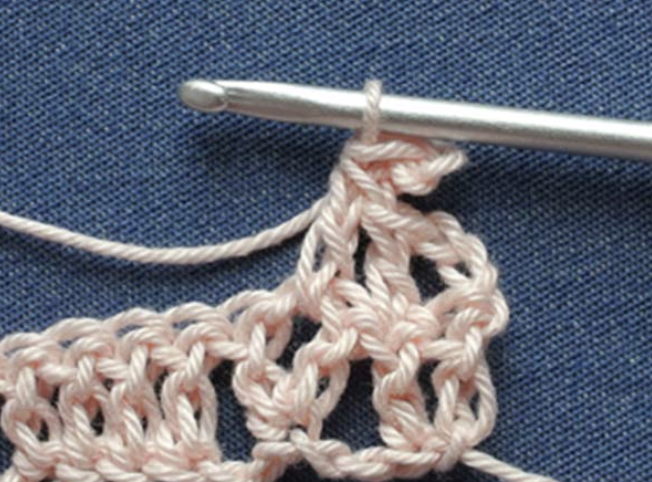 Crochet Textured Shell Stitch with Lines