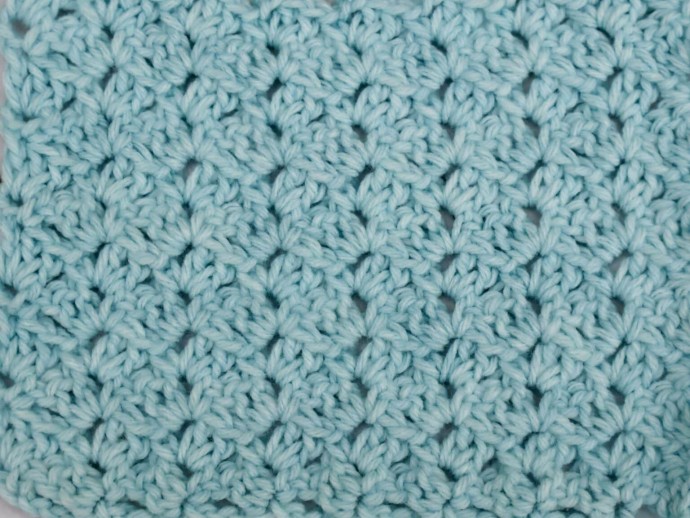 How to Crochet the Linked Shells Stitch Photo Tutorial