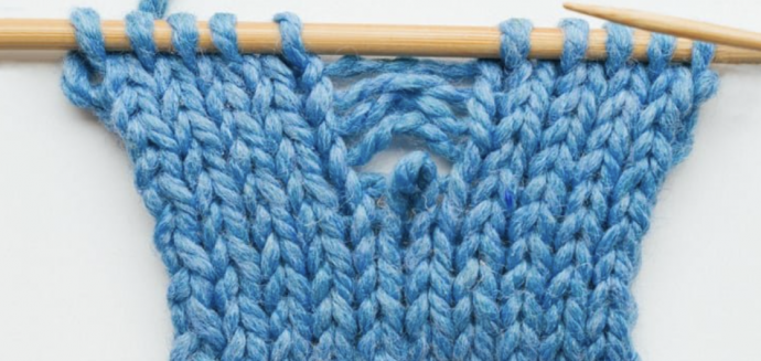 How to Pick Up a Dropped Purl Stitch Tutorial