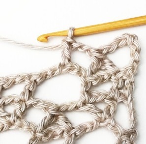 Lacy Interlocked Circles Crochet Stitch Photo Tutorial