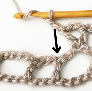 Lacy Interlocked Circles Crochet Stitch Photo Tutorial