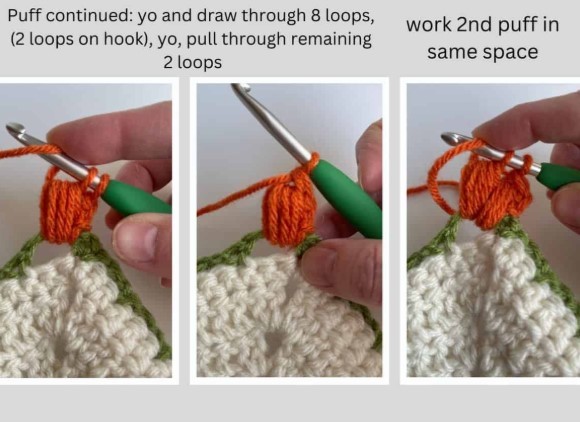 Pumpkin Blanket Border Crochet Pattern