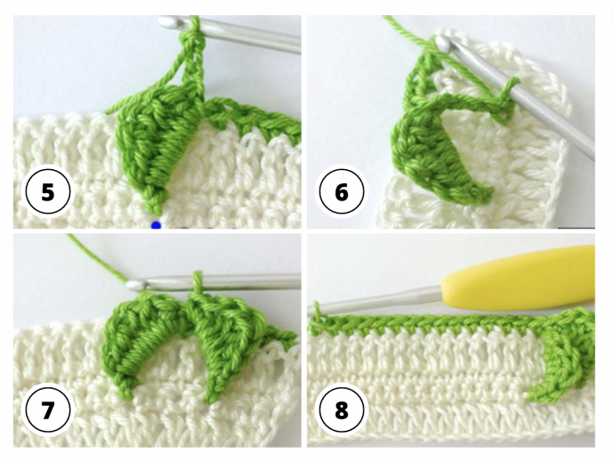 Crochet Basics: Rosebud Stitch