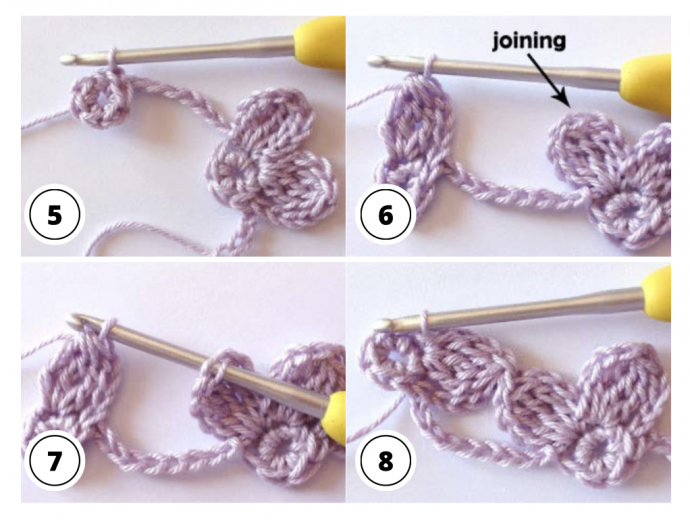 Crochet Flower Stitch