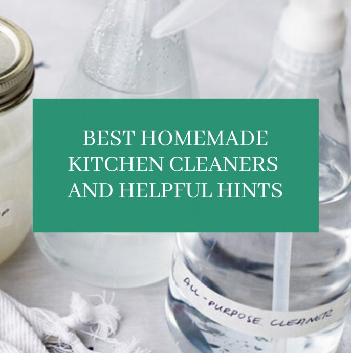 Best Homemade Cleaners + Helpful Hints