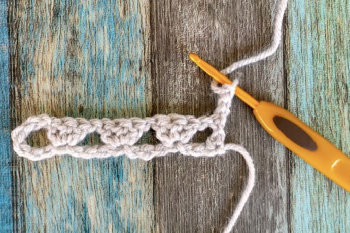 How to Crochet the Granny Stitch in Flat Rows