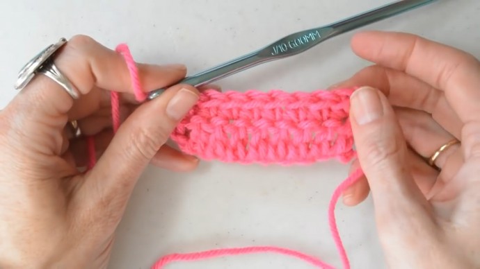 How to Crochet the Raised Ripple Stitch Photo Tutorial