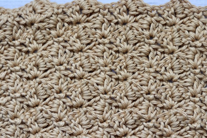 How to Crochet the Sidesaddle Shell Stitch Photo Tutorial