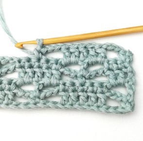 Lacy Checkered Block Crochet Stitch Photo Tutorial