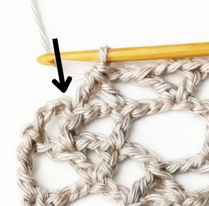 Lacy Interlocked Circles Crochet Stitch Photo Tutorial