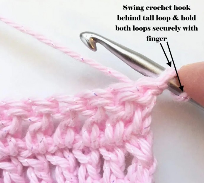 Chainless Starting Double Crochet Tutorial