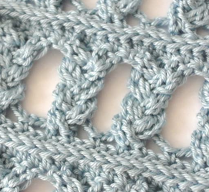 Crochet braid stitch tutorial