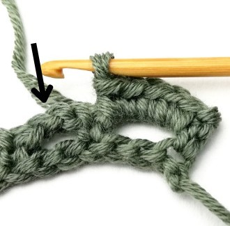 Eyelet Crochet Stitch Photo Tutorial