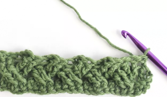 How to Crochet Celtic Weave Stitch