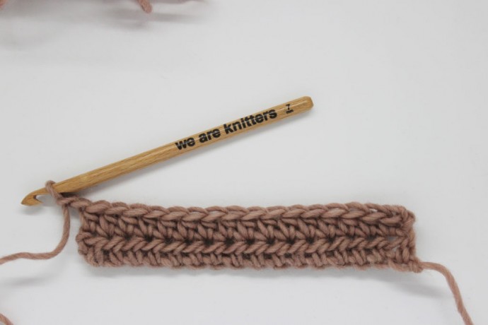 How to Crochet the Front Post Diagonal Stitch Photo Tutorial