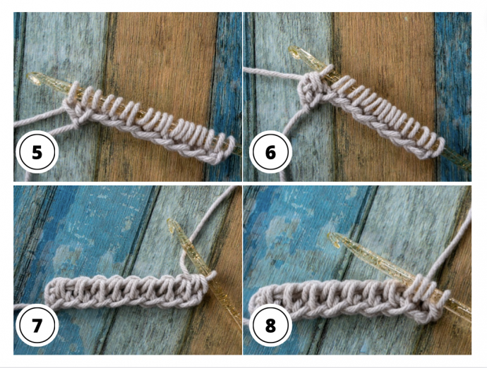 Tunisian Half Double Crochet Stitch Tutorial